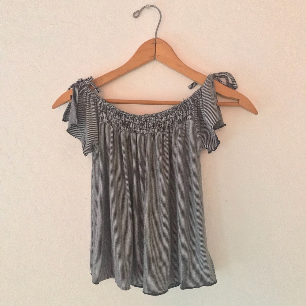 American Eagle Outfitters off the shoulder top